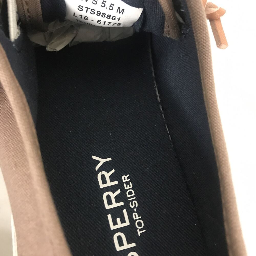 Sperry Women's Pier View Sneakers, Size 5.5 M, Brown / White - Picture 6 of 6